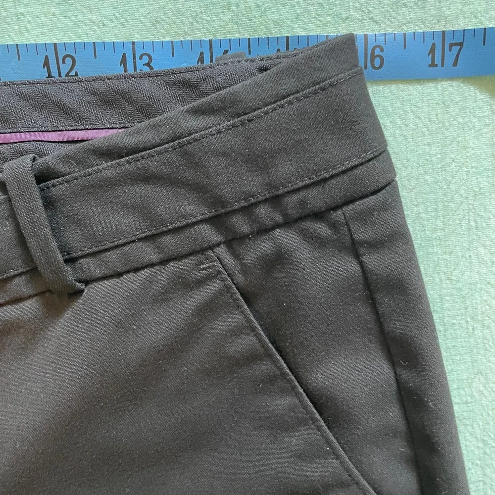 Banana Republic size 6 women’s black dress pants EUC 31” inseam